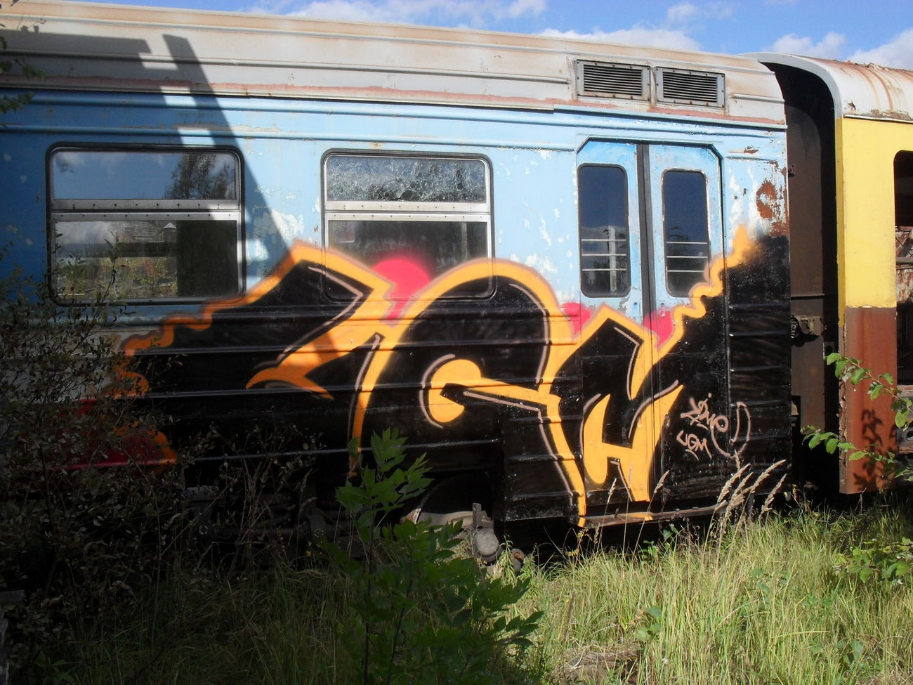 Graffiti Train - Photo by UGMCRU - ugm