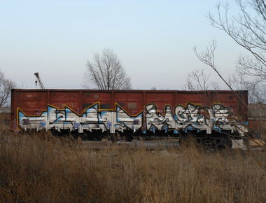 Graffiti Train - Photo by UGMSquad - fr8 (2012)