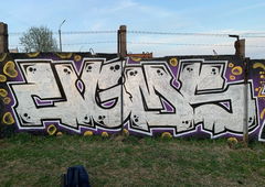 Graffiti Wall in Великие Луки - Photo by UGMSquad - graffiti, wall (2022)