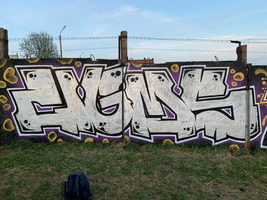 Graffiti Wall in Великие Луки - Photo by UGMSquad - graffiti, wall (2022)