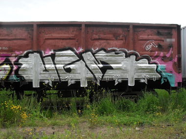 Graffiti Train - Photo by UGMSquad - fr8 (2013)