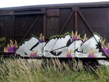 Graffiti Wall - Photo by UGMSquad - fr8 (2013)