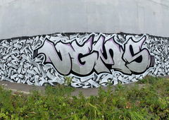 Graffiti Wall in Великие Луки - Photo by UGMSquad - graffiti, graffitionthewall, bombing (2021)