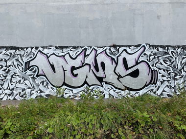 Graffiti Wall in Великие Луки - Photo by UGMSquad - graffiti, graffitionthewall, ugms (2021)