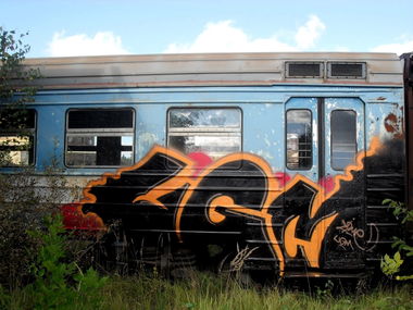 Graffiti Train - Photo by UGMSquad (2013)