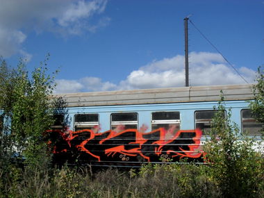 Graffiti Train - Photo by UGMSquad (2012)