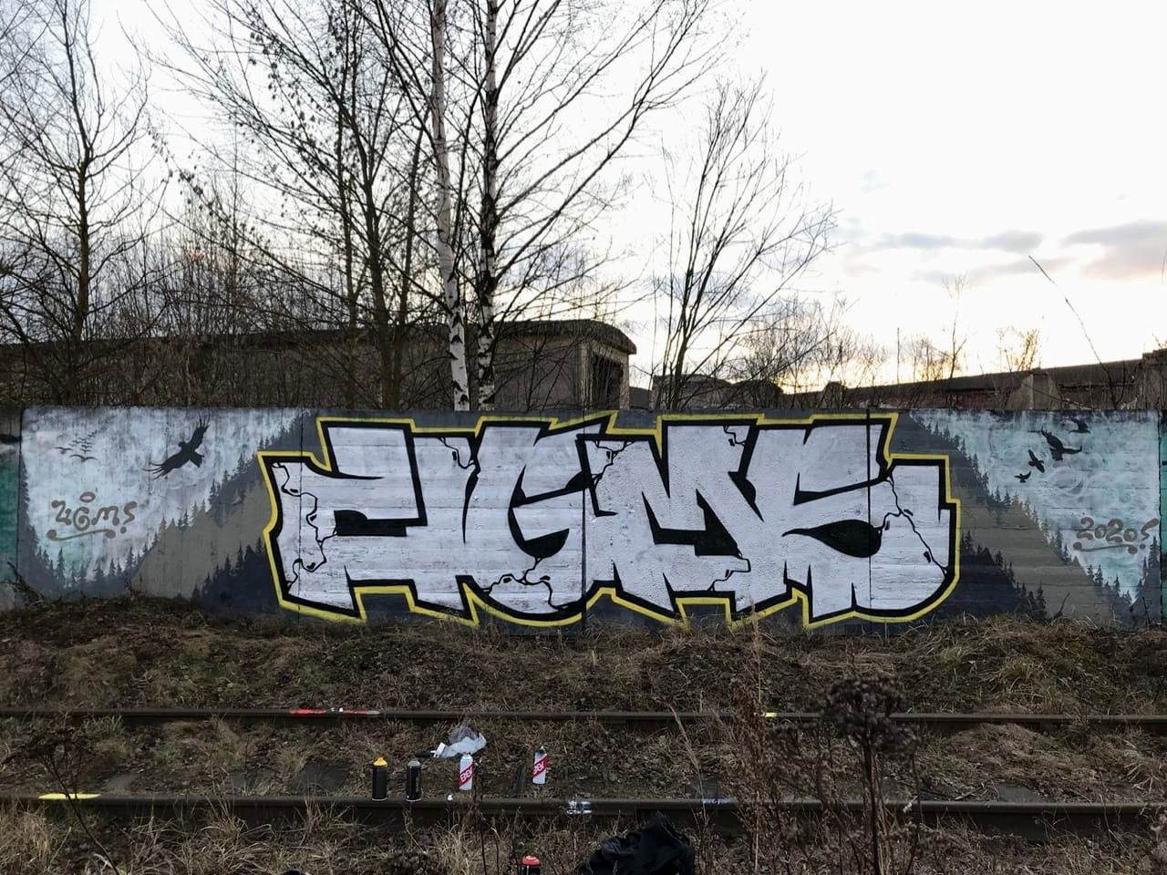 Graffiti Wall - Photo by UGMSquad - walls (2020)