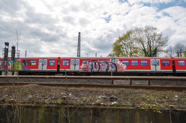 Graffiti Train - Photo by UHamburg (2015)