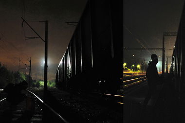 Graffiti Train - Photo by UNCNT - trains, street, mixxed (2016)