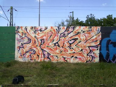 Graffiti Wall in Budapest - Photo by URNone