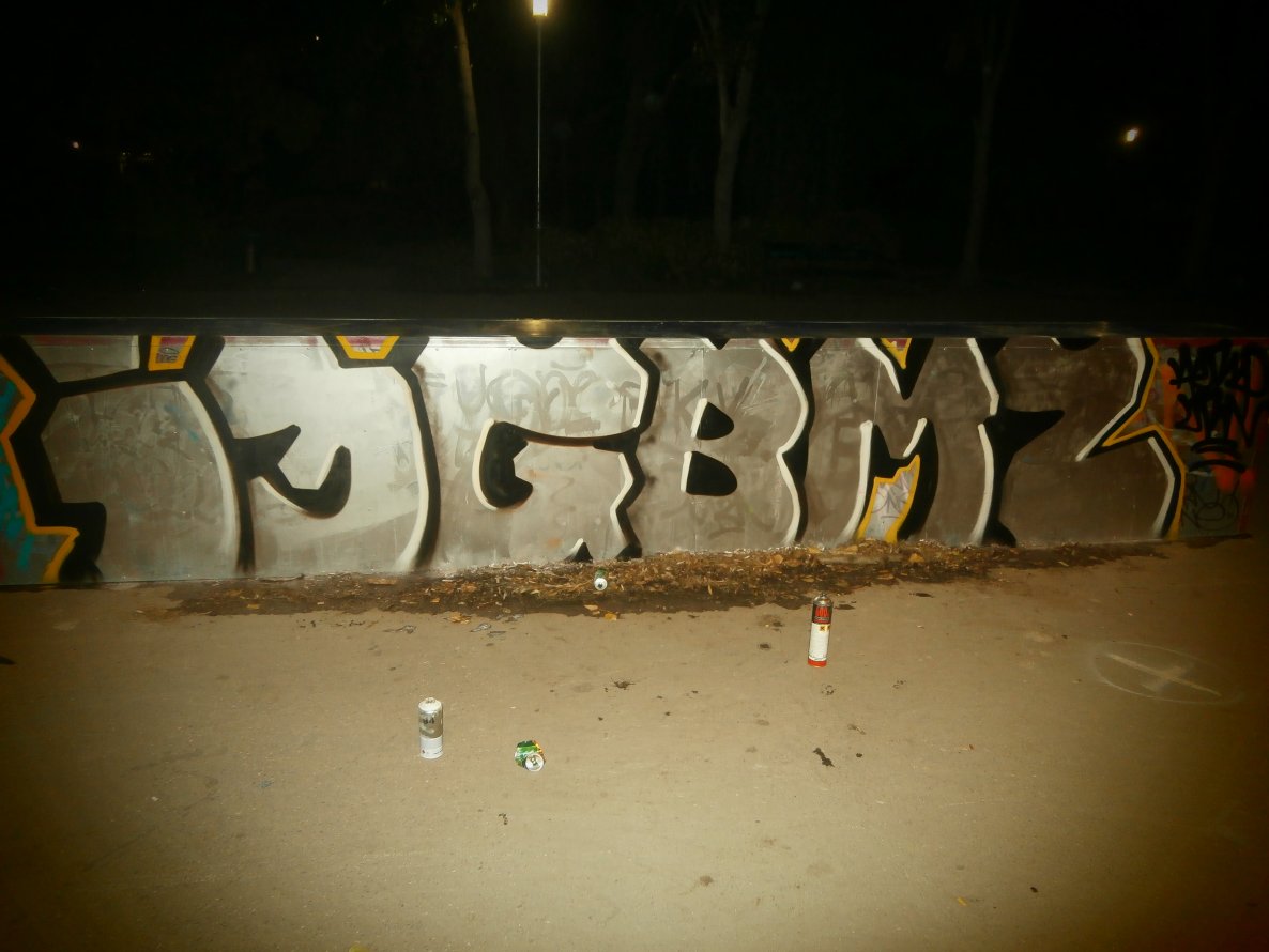 Graffiti Bombing - Photo by URNone (2013)