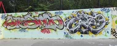 Graffiti Wall - Photo by URNone (2013)