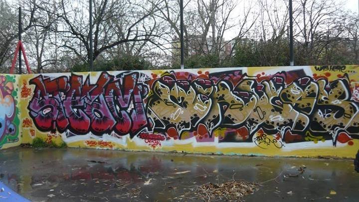 Graffiti Wall - Photo by URNone (2013)