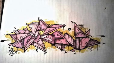 Graffiti Sketch - Photo by URNone
