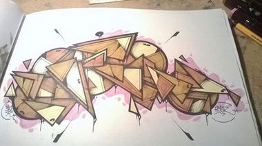 Graffiti Sketch - Photo by URNone
