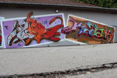 Graffiti Wall in potsdam - Photo by UROKone - urok, tumz, smut (2012)
