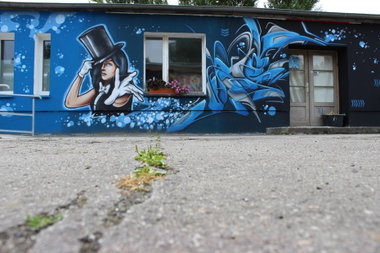 Graffiti Wall in potsdam - Photo by UROKone - urok, tumz, smut (2012)