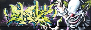 Graffiti Wall in Potsdam - Photo by UROKone - Urok, smut, tums (2013)