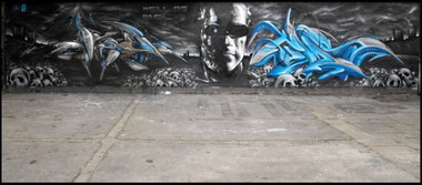 Graffiti Wall in Potsdam - Photo by UROKone - Urok, smut, tumz (2011)