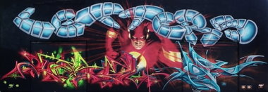 Graffiti Wall in Potsdam - Photo by UROKone - Urok, smut, tums (2012)