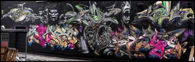 Graffiti Wall - Photo by UROKone (2011)