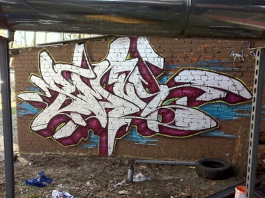Graffiti Wall - Photo by UROKone - urok, smut