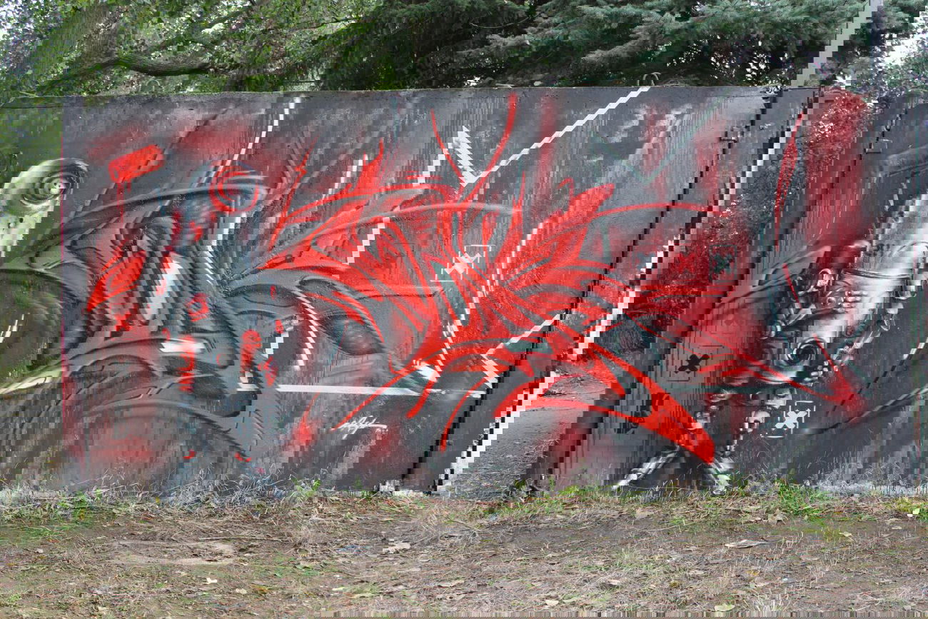 Graffiti Wall in Potsdam - Photo by UROKone - urok, tumz, miesone (2013)