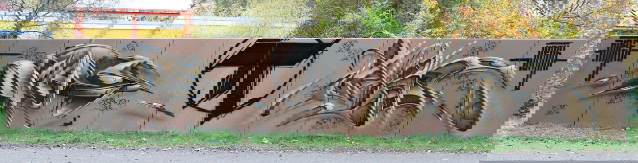 Graffiti Wall in Potsdam - Photo by UROKone - urok, miesone, tums (2013)