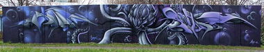 Graffiti Wall - Photo by UROKone - Urok, smut, miesone (2013)