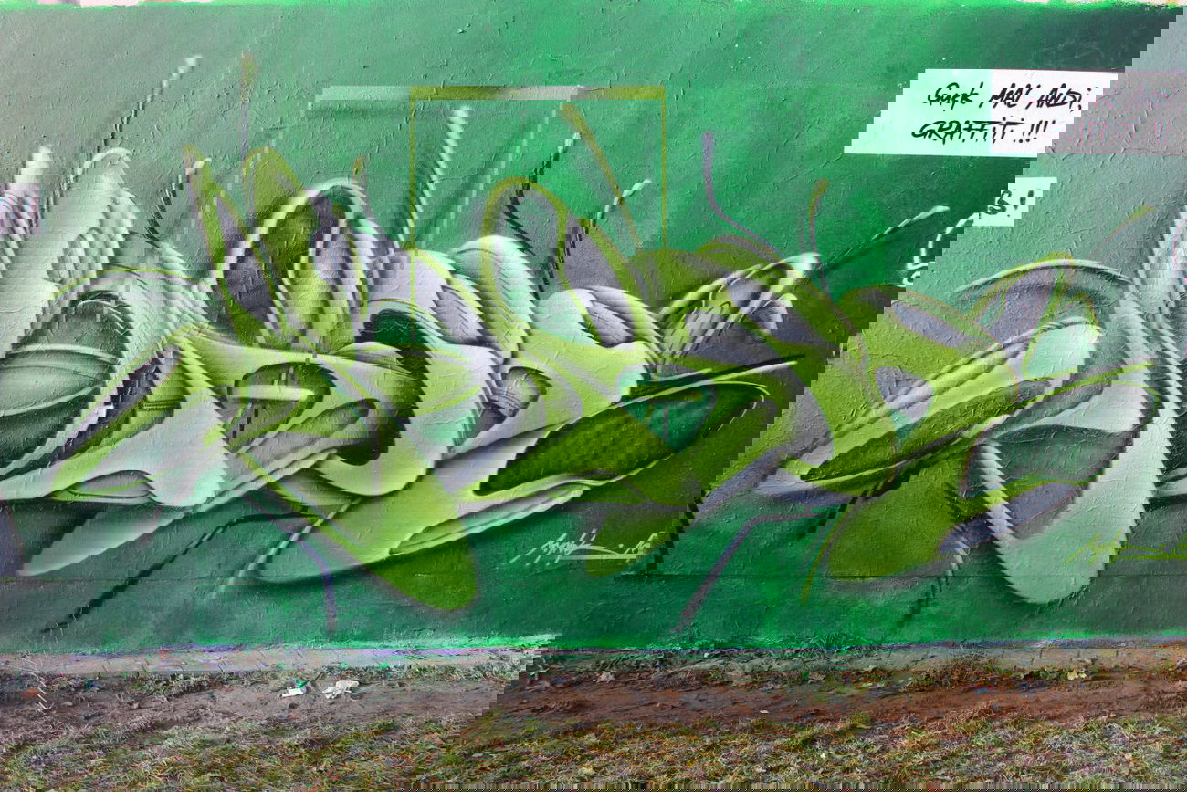 Graffiti Wall in Potsdam - Photo by UROKone - urok, tumz, tums (2014)