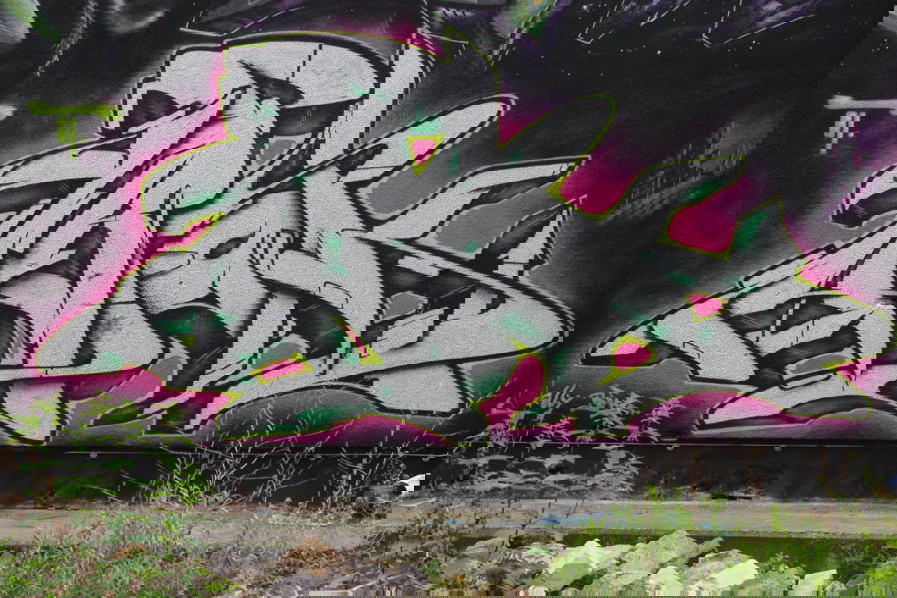 Graffiti Wall in Potsdam - Photo by UROKone - urok, smut, smat (2014)