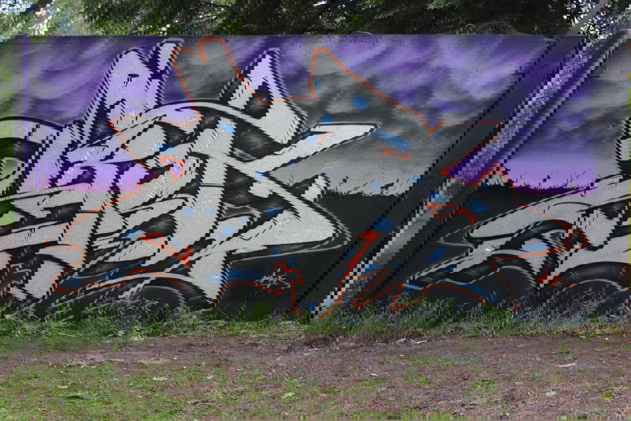 Graffiti Wall in Potsdam - Photo by UROKone - urok, smat, smut (2014)
