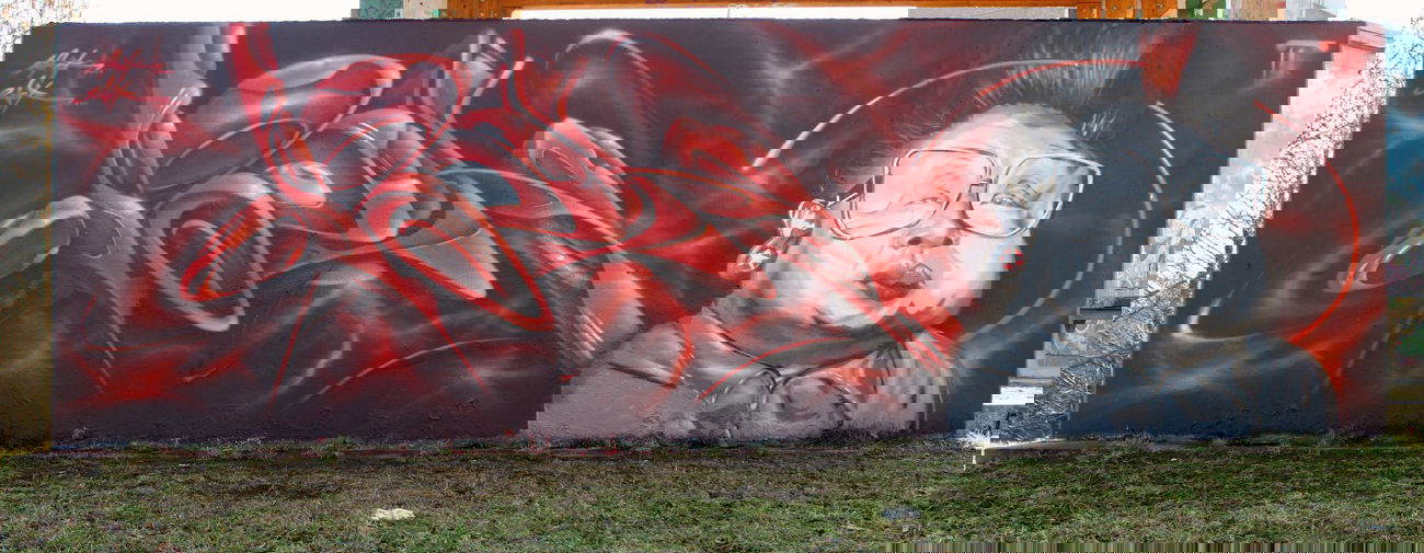 Graffiti Wall in Potsdam - Photo by UROKone - urok, tumz, smut (2014)