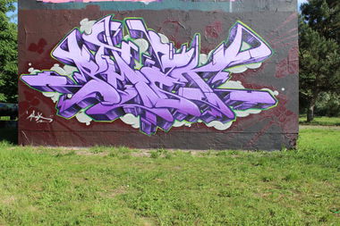 Graffiti Wall in Potsdam - Photo by UROKone - urok, smat, smut (2014)