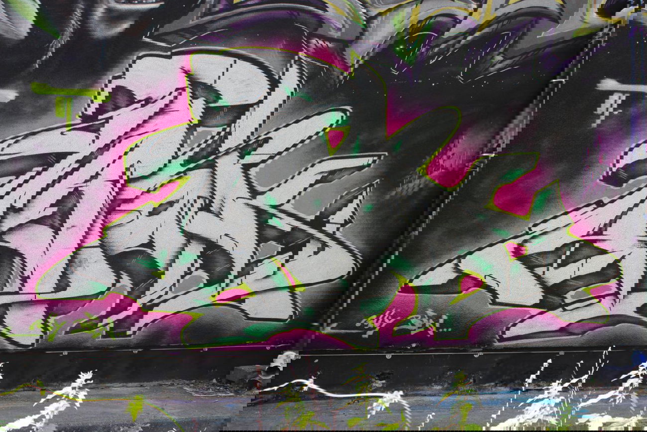 Graffiti Wall in Potsdam - Photo by UROKone - UROK;PIECREW (2014)