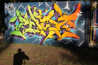 Graffiti Wall in Potsdam - Photo by UROKone - SMAT, UROK, PIEcrew (2014)