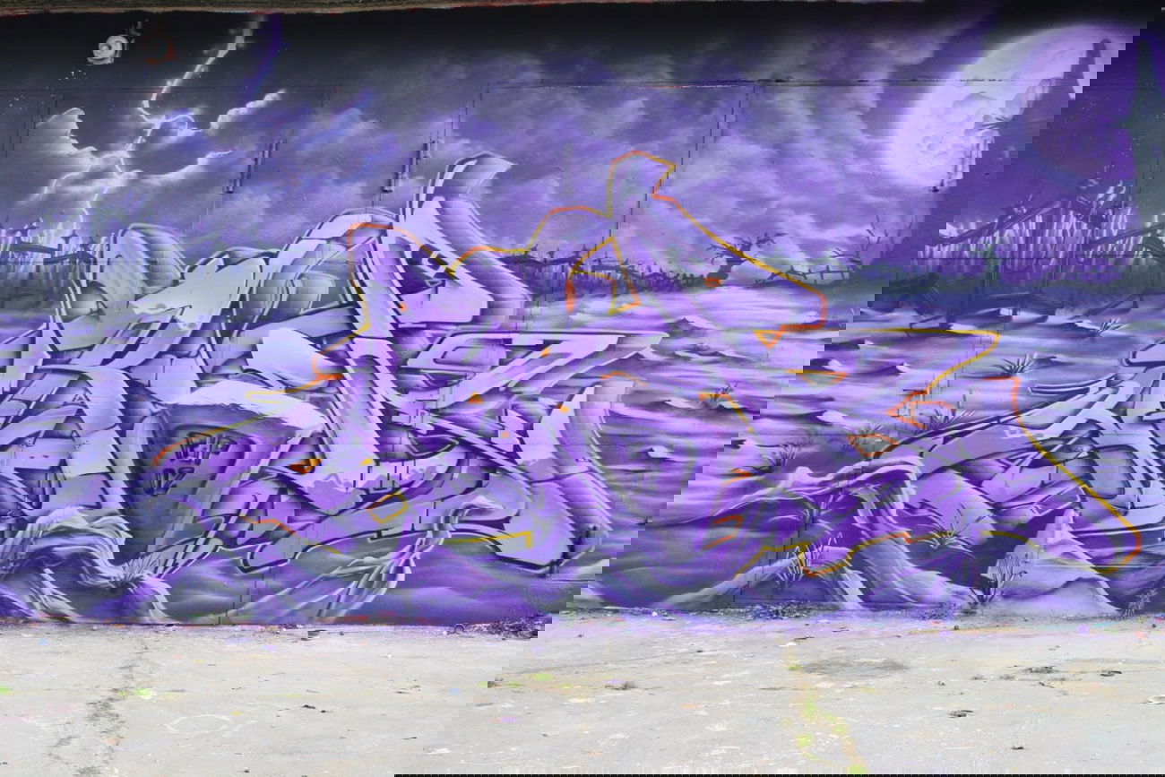 Graffiti Wall - Photo by UROKone - UROK, smut, smat (2014)