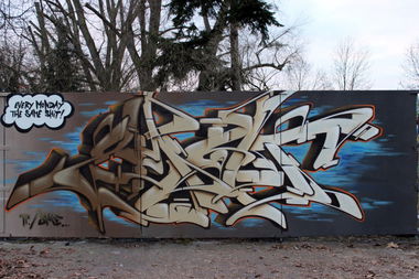 Graffiti Wall - Photo by UROKone - Amat, smut, uRok (2015)