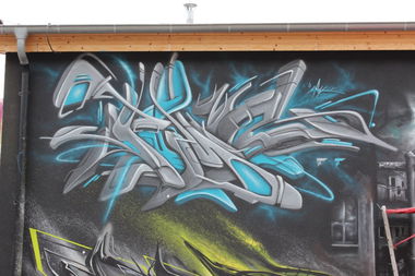Graffiti Wall in Potsdam - Photo by UROKone - Urok, smat, tumz (2012)