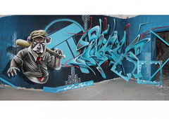 Graffiti Wall in Potsdam - Photo by UROKone (2015)