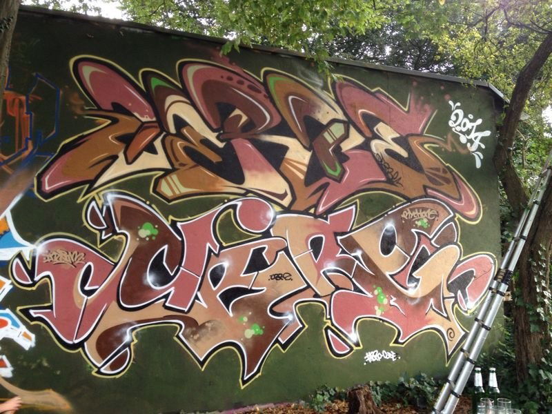 Graffiti Wall - Photo by Ubreall - ubre, derbe, inteam (2014)