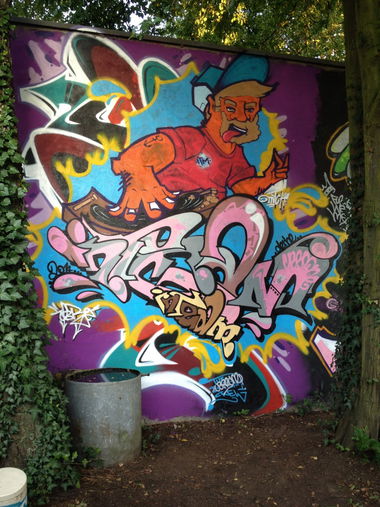 Graffiti Wall - Photo by Ubreall - inteam, ubre, duisburg