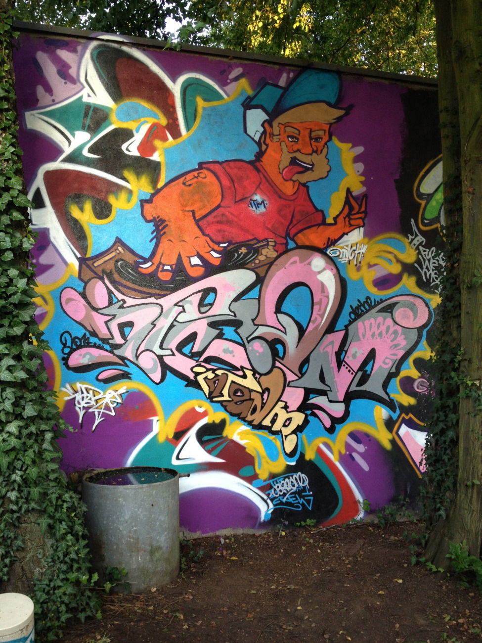 Graffiti Wall - Photo by Ubreall - inteam, ubre, duisburg