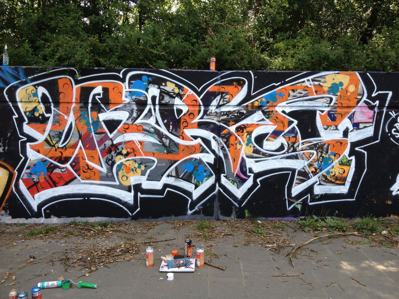 Graffiti Wall - Photo by Ubreall - neuss, ubre (2014)