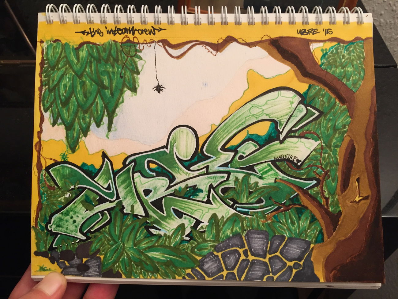 Graffiti Sketch - Photo by Ubreall - Ubre