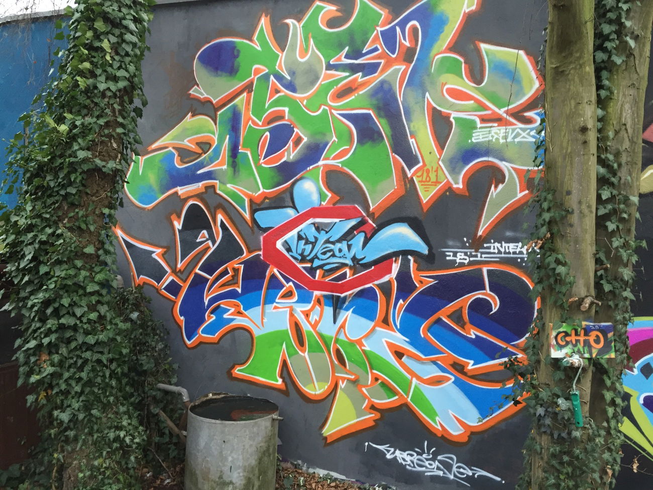 Graffiti Wall - Photo by Ubreall - Restefest, ubre, qsek (2015)