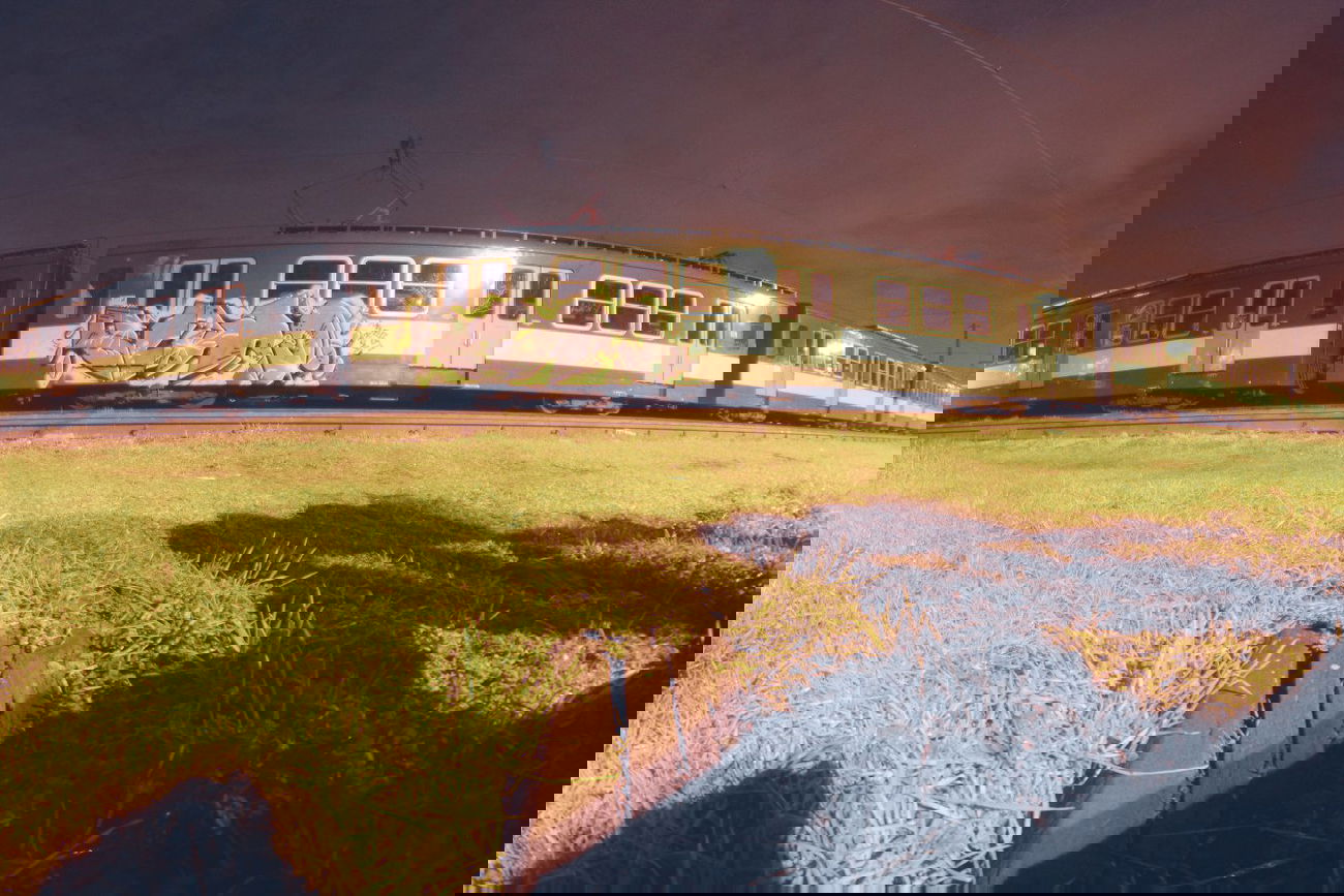 Graffiti Train - Photo by Ukraine - seto, budapest, nevest