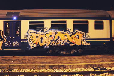 Graffiti Train - Photo by Ukraine - seto, nevest