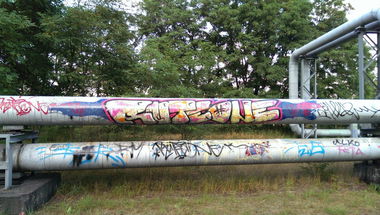 Graffiti Photo by UkrytaTozsamosc - ruteone, rute, r (2013)