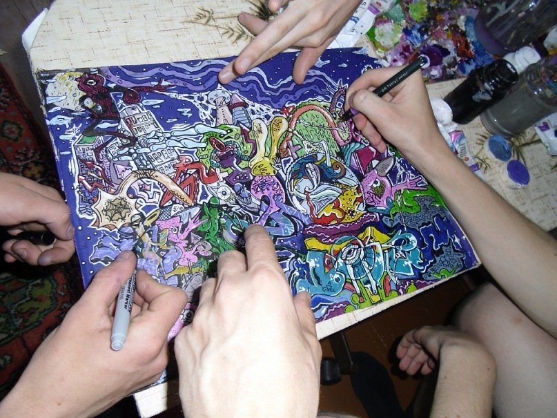 Graffiti Sketch - Photo by Ultramarine